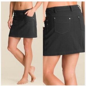 Athleta Black Mini Skirt